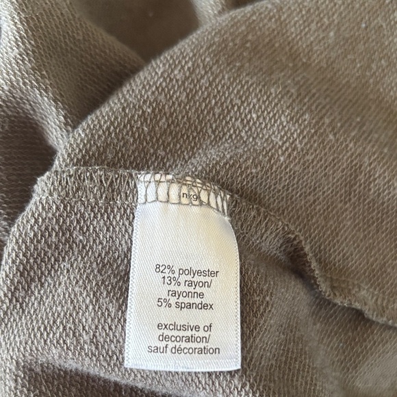 Maurice’s 24/7 Olive Green Star-Patterned Women's Top size XXL - Picture 7 of 9